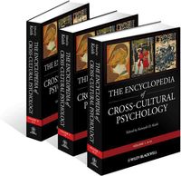 Produktbild: The Encyclopedia of Cross-Cultural Psychology