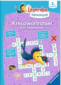 Ravensburger Leserabe Rätselspaß - Kreuzworträtsel zum Lesenlernen - 2. Lesestufe