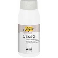 Produktbild: KREUL SOLO GOYA Gesso Acryl-Halbkreidegrund Weiss 750 ml