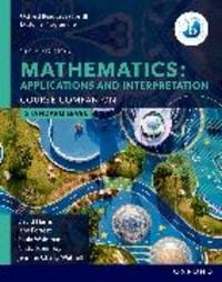 Produktbild: Oxford Resources for IB DP Mathematics: Applications and Interpretation Standard Level Course Book