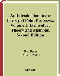Produktbild: An Introduction to the Theory of Point Processes