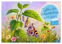 Produktbild: Zyklus der Schmetterlinge - Vom Ei zum Falter (Wandkalender 2027 DIN A3 quer), CALVENDO Monatskalender