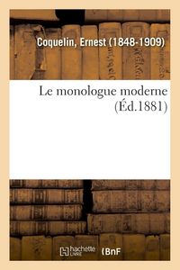 Produktbild: Le monologue moderne