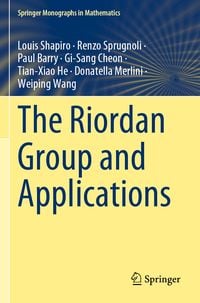 Produktbild: The Riordan Group and Applications