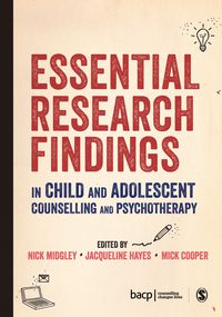 Produktbild: Essential Research Findings in Child and Adolescent Counselling and Psychotherapy