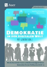 Produktbild: Demokratie in der digitalen Welt mit Generation Z