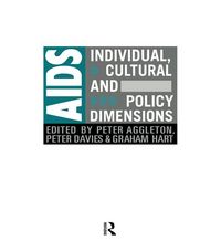Produktbild: AIDS: Individual, Cultural And Policy Dimensions
