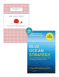 Produktbild: Blue Ocean Strategy with Harvard Business Review Classic Article "Red Ocean Traps" (2 Books)
