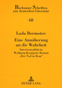 Produktbild: Eine Ann&auml;herung an die Wahrheit