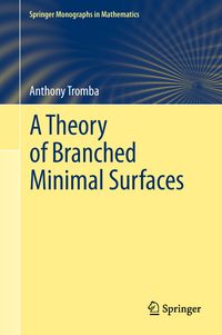 Produktbild: A Theory of Branched Minimal Surfaces