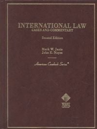 Produktbild: Cases and Commentary on International Law