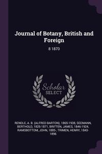 Produktbild: Journal of Botany, British and Foreign