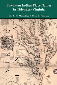 Produktbild: Powhatan Indian Place Names in Tidewater Virginia