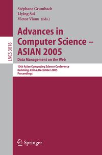 Produktbild: Advances in Computer Science - ASIAN 2005. Data Management on the Web