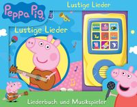 Bild vom Artikel Peppa Pig - Lustige Lieder - Liederbuch und Musikspieler - Pappbilderbuch mit 15 beliebten Kinderliedern vom Autor 