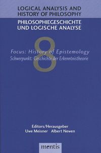 Produktbild: Focus: History of Epistemology / Schwerpunkt: Geschichte der Erkenntnistheorie