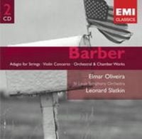 Produktbild: Slatkin/Oliveira/SLSO: Violinkonzert/Adagio/+