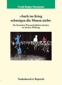 Produktbild: 'Auch im Krieg schweigen die Musen nicht'