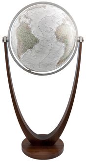 Produktbild: Gro&szlig;globus COLUMBUS DUO ALBA Harmonie Amerikanisch Nussbaum &Oslash; 51 cm