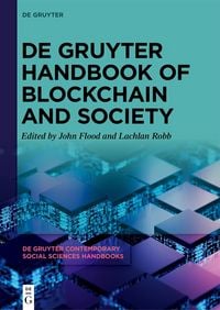Produktbild: De Gruyter Handbook of Blockchain and Society