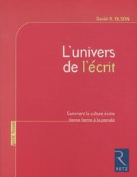 Produktbild: L'univers de l'&eacute;crit
