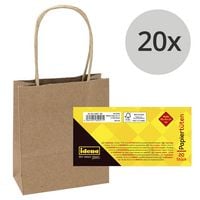 Produktbild: Idena Papiert&uuml;ten braun 18x21x8cm 20 St&uuml;ck