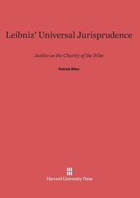 Produktbild: Leibniz' Universal Jurisprudence