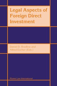 Produktbild: Legal Aspects of Foreign Direct Investment