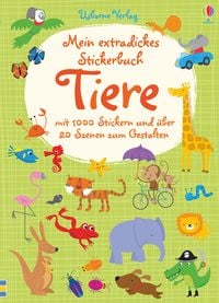 Produktbild: Watt, F: Mein extradickes Stickerbuch: Tiere