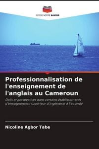 Produktbild: Professionnalisation de l'enseignement de l'anglais au Cameroun