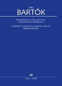Produktbild: Kompositionen aus Gyermekeknek und Mikrokosmos. Bearbeitungen f&uuml;r Orgel, Partitur