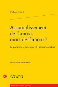 Produktbild: Accomplissement de l'amour, mort de l'amour ?