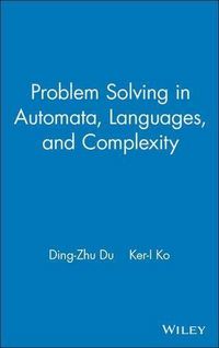 Produktbild: Problem Solving in Automata, Languages, and Complexity