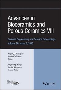 Produktbild: Advances in Bioceramics and Porous Ceramics VIII, Volume 36, Issue 5