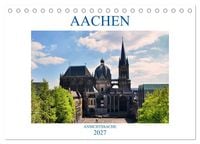 Produktbild: Aachen - Ansichtssache (Tischkalender 2027 DIN A5 quer), CALVENDO Monatskalender