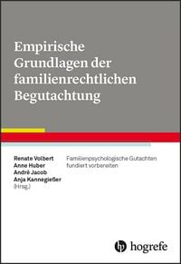 Produktbild: Empirische Grundlagen der familienrechtlichen Begutachtung