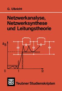 Produktbild: Netzwerkanalyse, Netzwerksynthese und Leitungstheorie