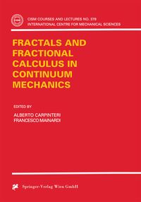 Produktbild: Fractals and Fractional Calculus in Continuum Mechanics