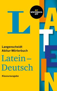 Produktbild: Langenscheidt Abitur-W&ouml;rterbuch Latein Klausurausgabe
