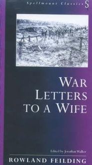 Produktbild: Feilding, R: War Letters to a Wife
