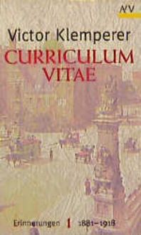 Produktbild: Curriculum vitae