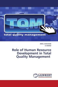 Produktbild: Role of Human Resource Development in Total Quality Management