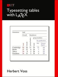 Produktbild: Typesetting Tables W/latex