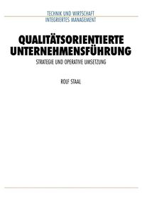 Produktbild: Qualit&auml;tsorientierte Unternehmensf&uuml;hrung