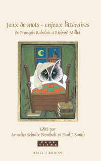Produktbild: Jeux de mots - enjeux litt&eacute;raires, de Fran&ccedil;ois Rabelais &agrave; Richard Millet