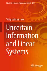 Produktbild: Uncertain Information and Linear Systems