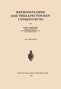Produktbild: Methodenlehre der Therapeutischen Untersuchung
