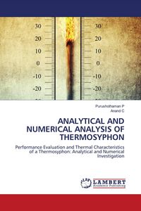 Produktbild: ANALYTICAL AND NUMERICAL ANALYSIS OF THERMOSYPHON