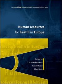 Produktbild: Human Resources for Health in Europe