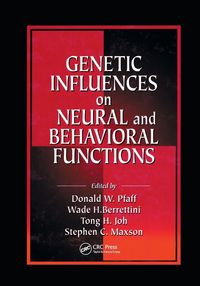Produktbild: Genetic Influences on Neural and Behavioral Functions